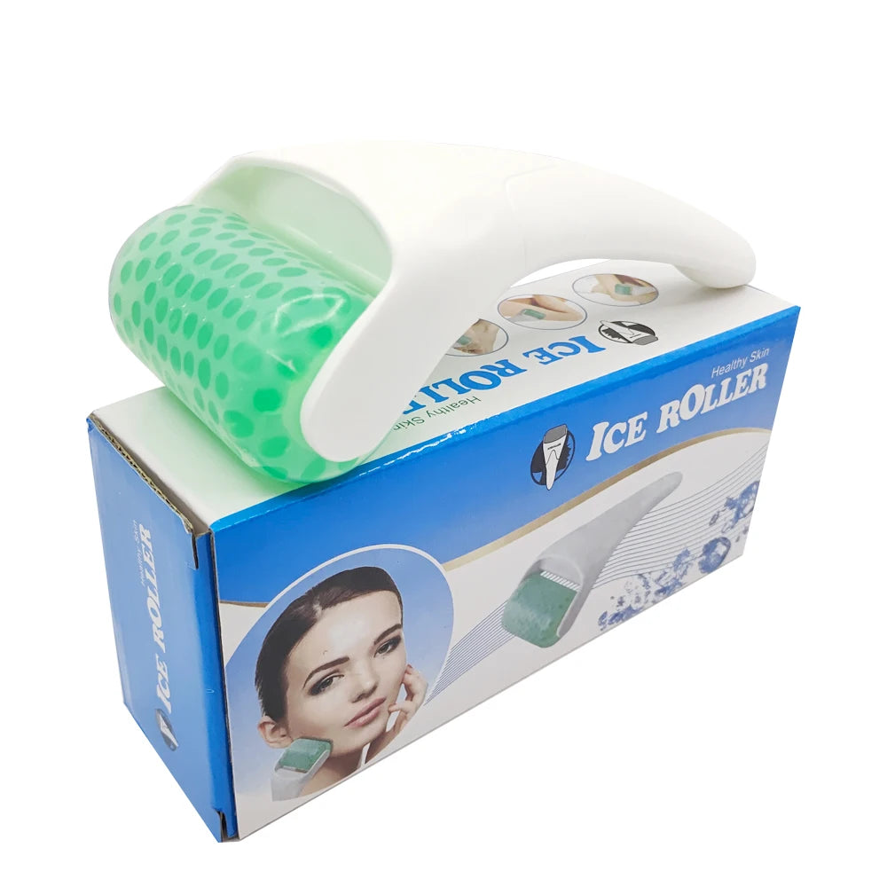 🟢Rodillo d hielo frío de masaje Facial