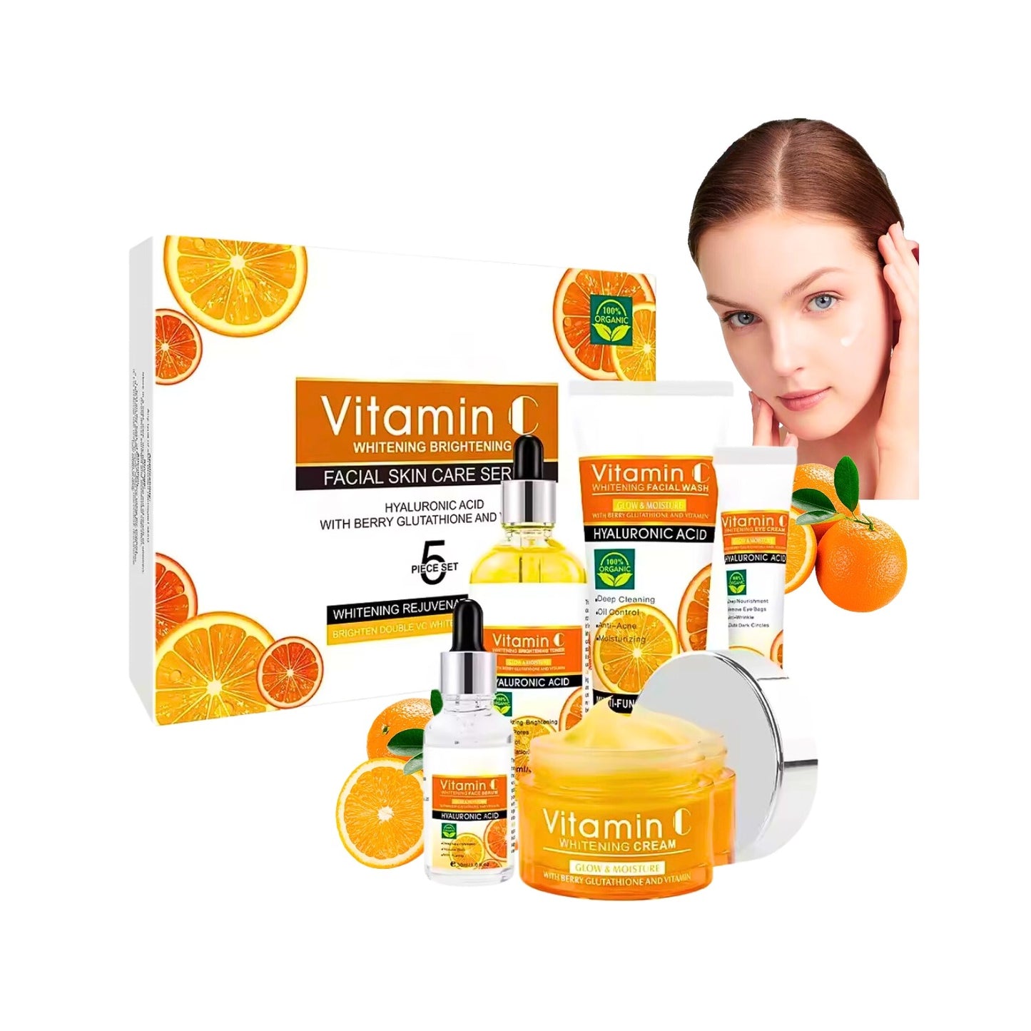 Kit Cuidado Facial Vitama C